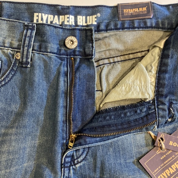 Flypaper Blue SZ 30 x 32 Bootcut Denim Blue Jeans New D30 - Picture 11 of 14